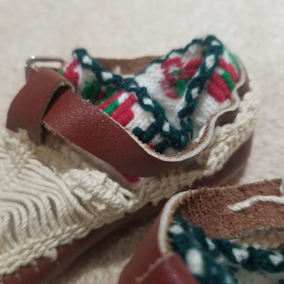 Handmade leather child shoes - Picture 5 of 14